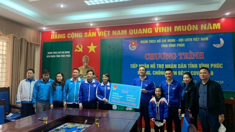 tuoi tre thu do dong hanh cung nhan dan vinh phuc chien thang covid 19