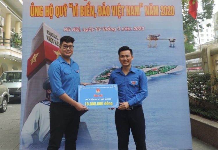 thanh doan ha noi hoi thu ung ho quy vi bien dao viet nam