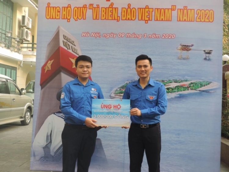 thanh doan ha noi hoi thu ung ho quy vi bien dao viet nam