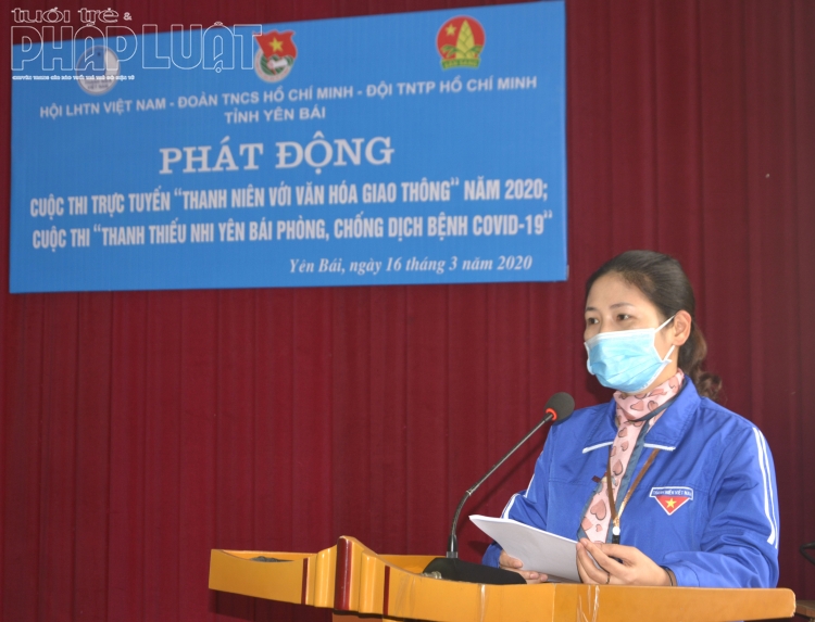 tinh doan yen bai phat dong doan vien thanh nien nhan tin ung ho quy phong chong covid 19