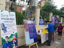 Cây ATM gạo miễn phí đầu tiên tại vùng Tây Bắc do học sinh nghiên cứu chế tạo