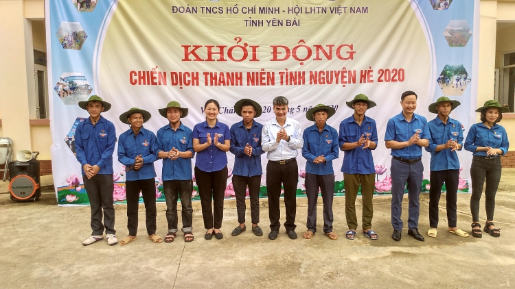 tuoi tre yen bai khoi dong chien dich tinh nguyen he 2020