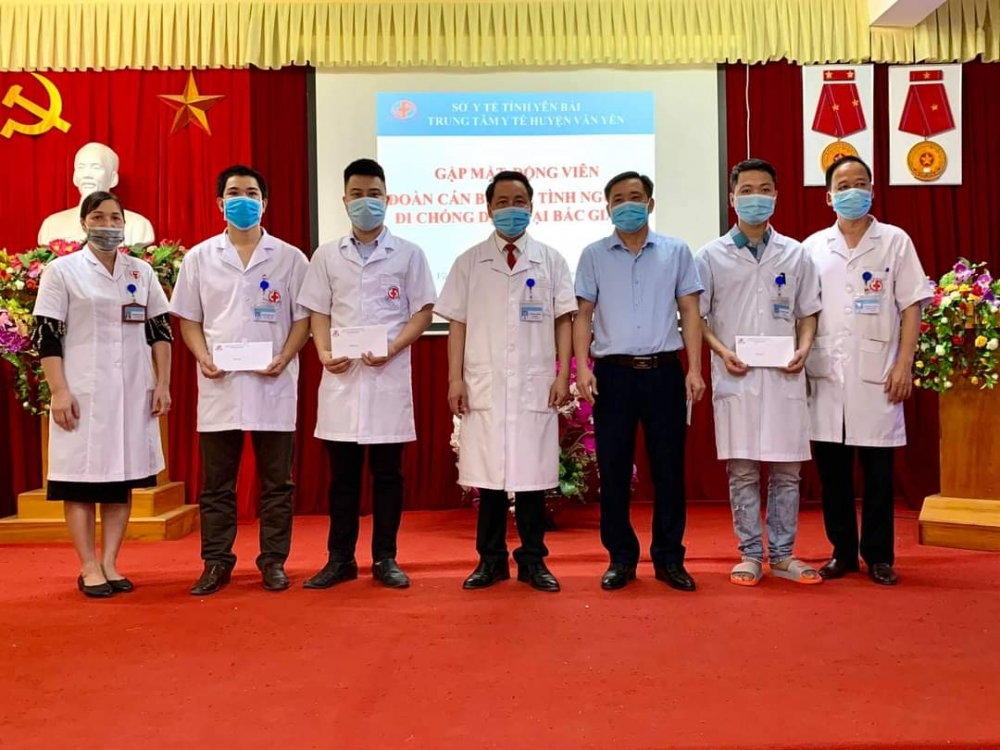 Yên Bái chi viện hỗ trợ Bắc Giang phòng chống dịch dịch bệnh Covid-19