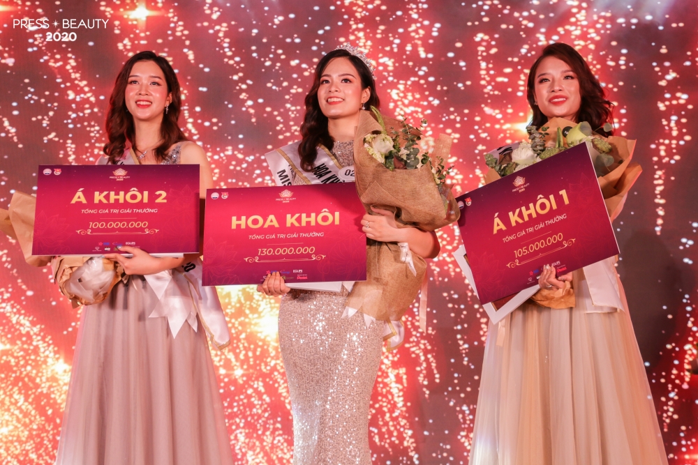Nhan sắc ba cô gái xuất sắc nhất đêm chung kết Press Beauty 2020