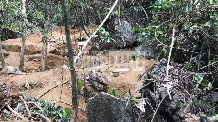 da giam thieu tinh trang nguoi dan un un keo nhau len nui dao da quy trai phep