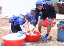 Cuộc đua kỳ thú: Hoa hậu Đỗ Mỹ Linh bị bạn chơi mắng, đội nâu về nhất