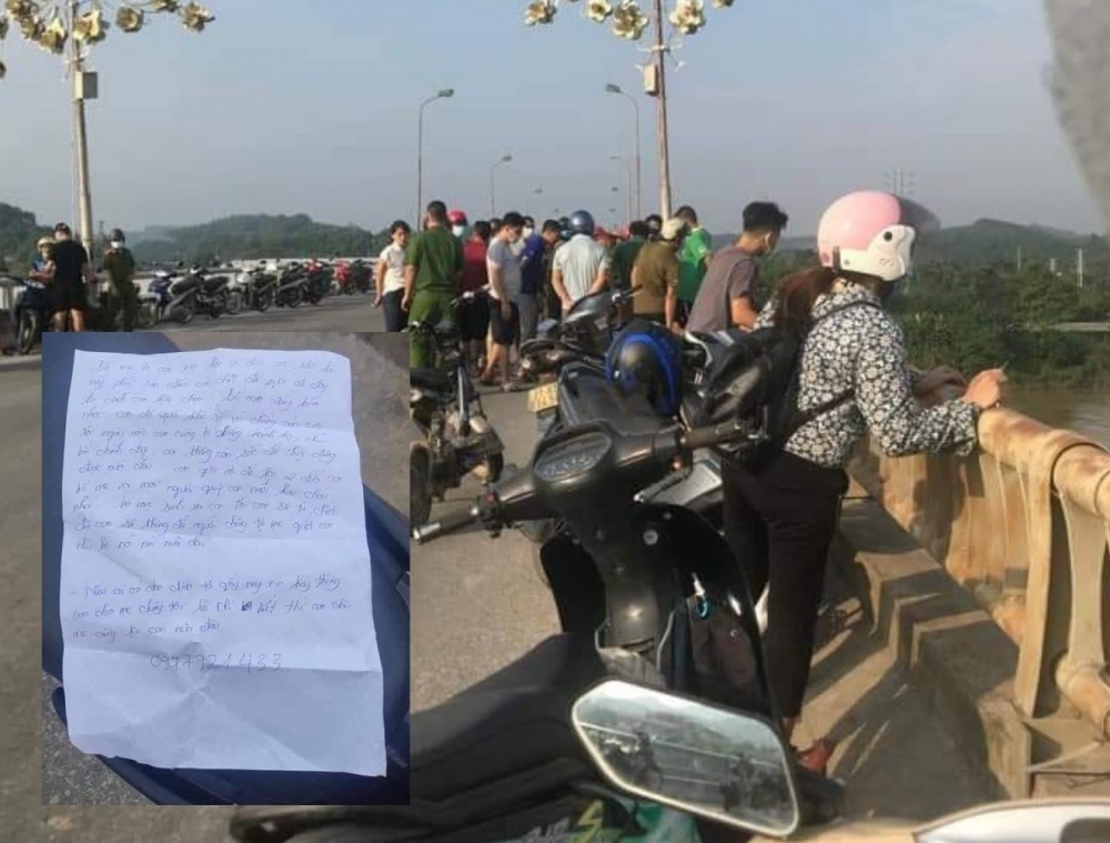 Khu vực cầu Văn Phú, Yên Bái nơi cô gái mất tích để lại lá thư tuyệt mệnh