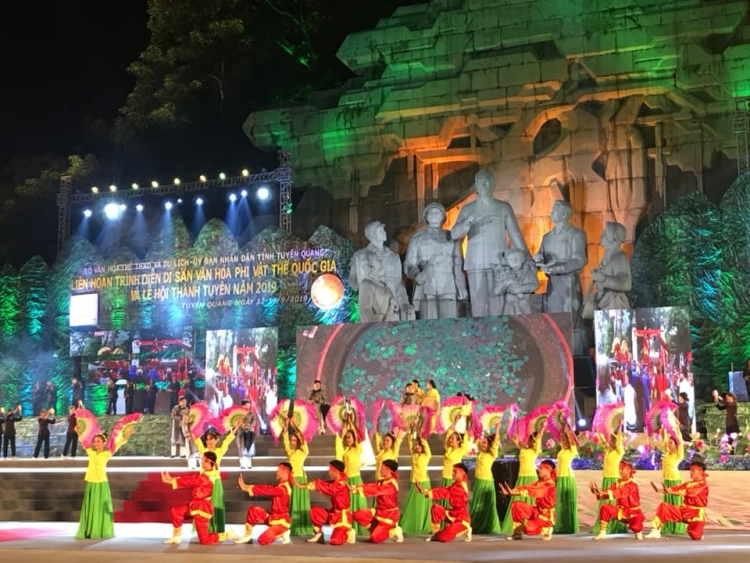 Đặc sắc với Lễ hội hành trình di sản văn hóa phi vật thể ở Tuyên Quang