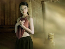 Trình diễn yếm đào thay bikini tại Hoa hậu Kinh đô ASEAN 2020