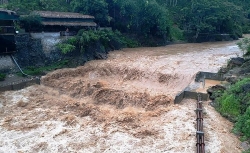 Lào Cai: 2 ngôi nhà bị hư hỏng, lúa, hoa màu thiệt hại vì mưa lớn