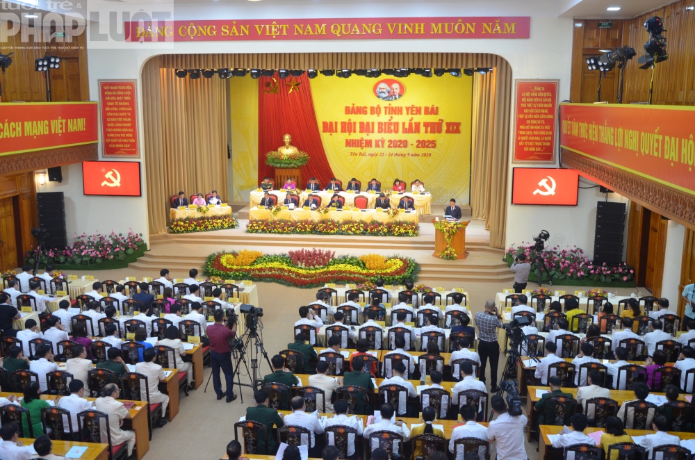 Phiên trù bị Đại hội Đại biểu Đảng bộ tỉnh Yên Bái nhiệm kỳ 2020 - 2025.