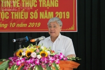 Bộ trưởng Đỗ Văn Chiến phát động lễ ra quân điều tra thực trạng KTXH của 53 dân tộc thiểu số