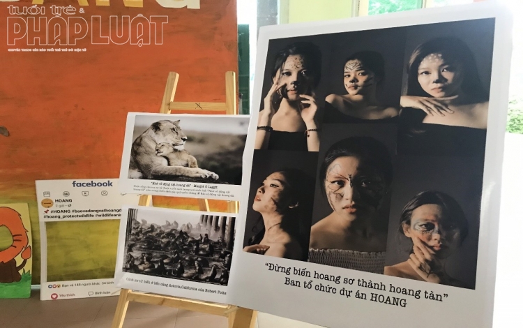 Triễn lãm ảnh "Hãy cứu tôi" truyền thông điệp bảo vệ động vật hoang dã
