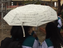 Xuất hiện chiếc ô như “sách giáo khoa” môn Toán khiến dân mạng thích thú