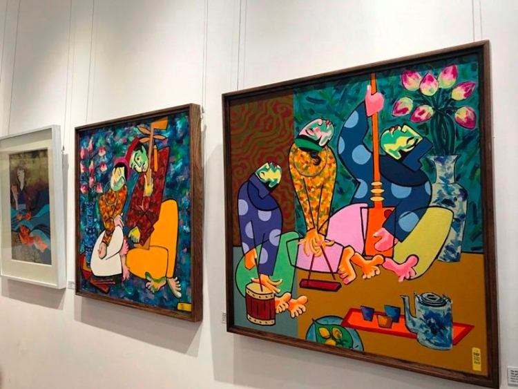 Triển lãm “Nghiêng 3” - Cuộc trình diễn nghệ thuật độc đáo trien lam nghieng 3 cuoc trinh dien nghe thuat doc dao