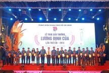 34 nhà nông trẻ được trao Giải thưởng Lương Định Của năm 2019