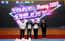 Sôi động đêm gala chung kết Rung chuông vàng trường Đại học Mỏ - Địa chất