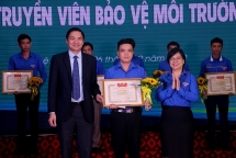 7 đội xuất sắc đoạt giải “Dấu ấn tuyên truyền viên bảo vệ môi trường”