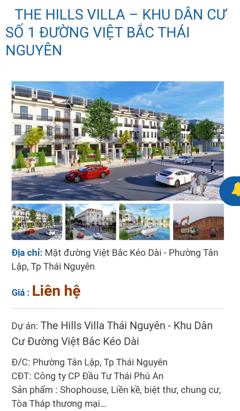 Từ bất thường 5 cá nhân trúng 229 lô đất đến việc "mọc" thêm dự án "ma" The Hill Villa Thái Nguyên