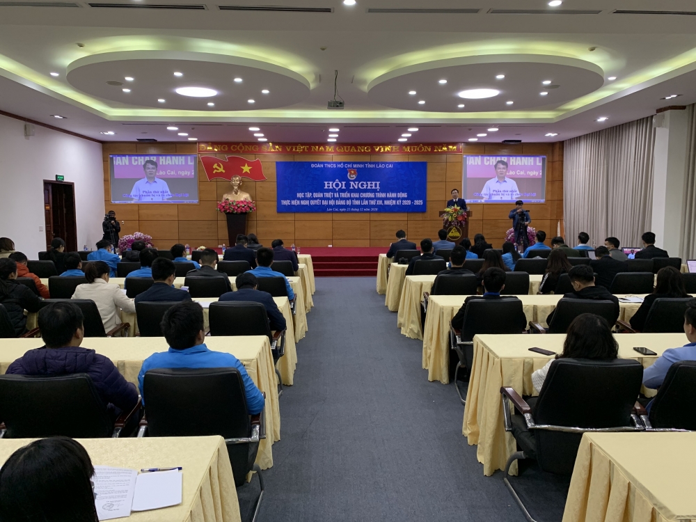 250 đại biểu họp trực tuyến triển khai Nghị quyết Đại hội Đảng bộ tỉnh Lào Cai
