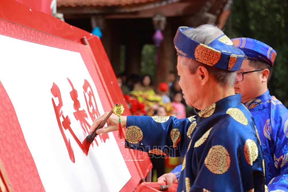 Hải Dương: Lễ Khai bút đầu Xuân tại Đền thờ thầy giáo Chu Văn An