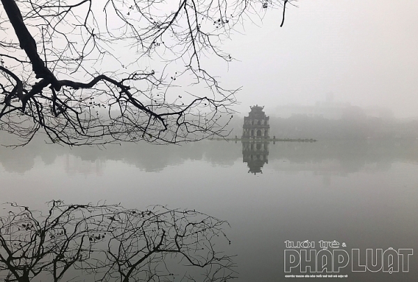 suong mu lai bao phu lay ha noi