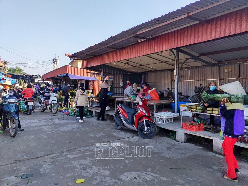 Hải Dương: Đi chợ sắm Tết trong tâm dịch Covid 19