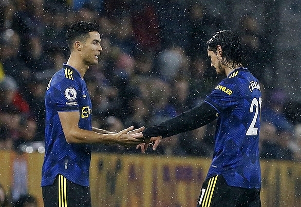 Ronaldo vào thay Cavani phút 68 nhưng vẫn không thể giúp Man Utd giành chiến thắng - Ảnh: REUTERS Ronaldo vào thay Cavani phút 68 nhưng vẫn không thể giúp Man Utd giành chiến thắng - Ảnh: REUTERS