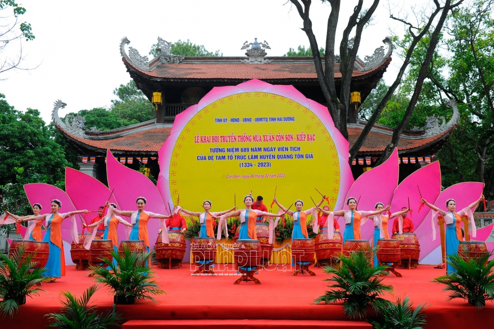Hải Dương: Khai hội truyền thống mùa Xuân Côn Sơn - Kiếp Bạc năm 2023