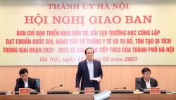 Tháo gỡ khó khăn trong đầu tư, cải tạo hệ thống y tế, trường học và tu bổ di tích