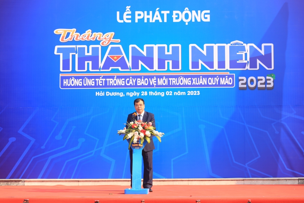 Tỉnh đoàn Hải Dương: Phát động Tháng Thanh niên với chủ đề “Tuổi trẻ tiên phong chuyển đổi số