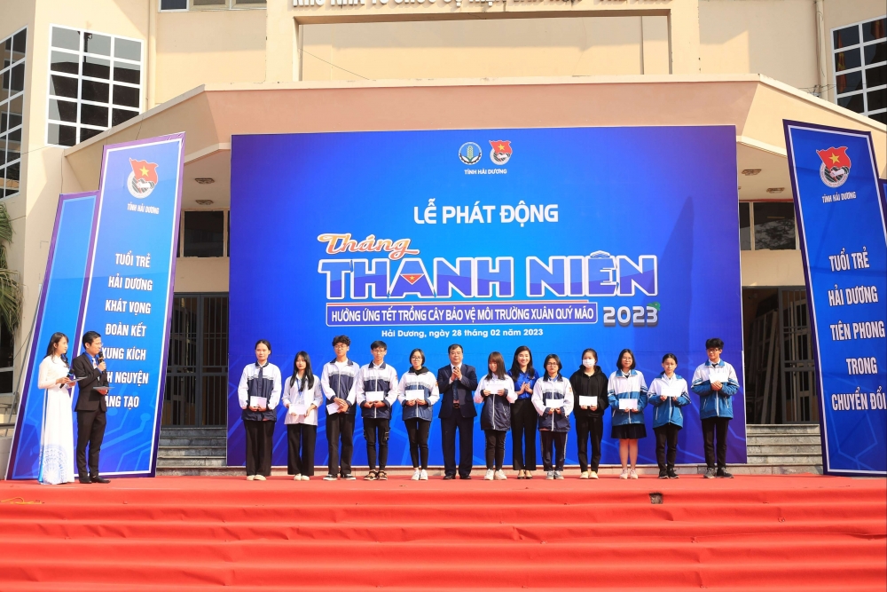 Tỉnh đoàn Hải Dương: Phát động Tháng Thanh niên với chủ đề “Tuổi trẻ tiên phong chuyển đổi số