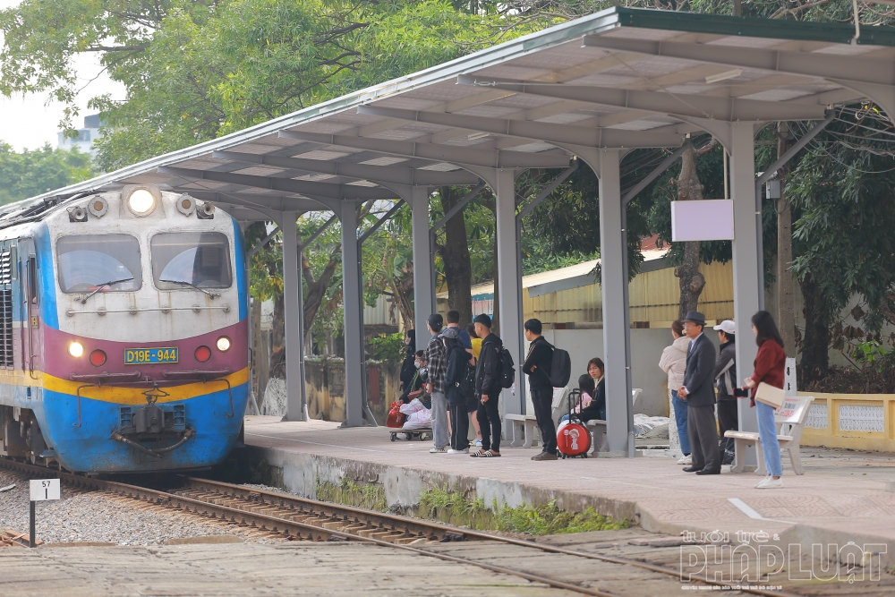 Sân ga Hải Dương những ngày cuối năm