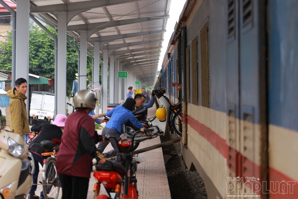 Sân ga Hải Dương những ngày cuối năm