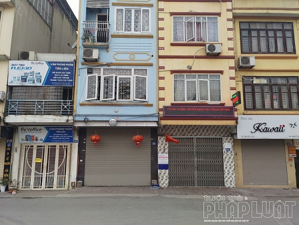 duong pho ha noi vang lang hang quan dong cua de phong chong dich covid 19