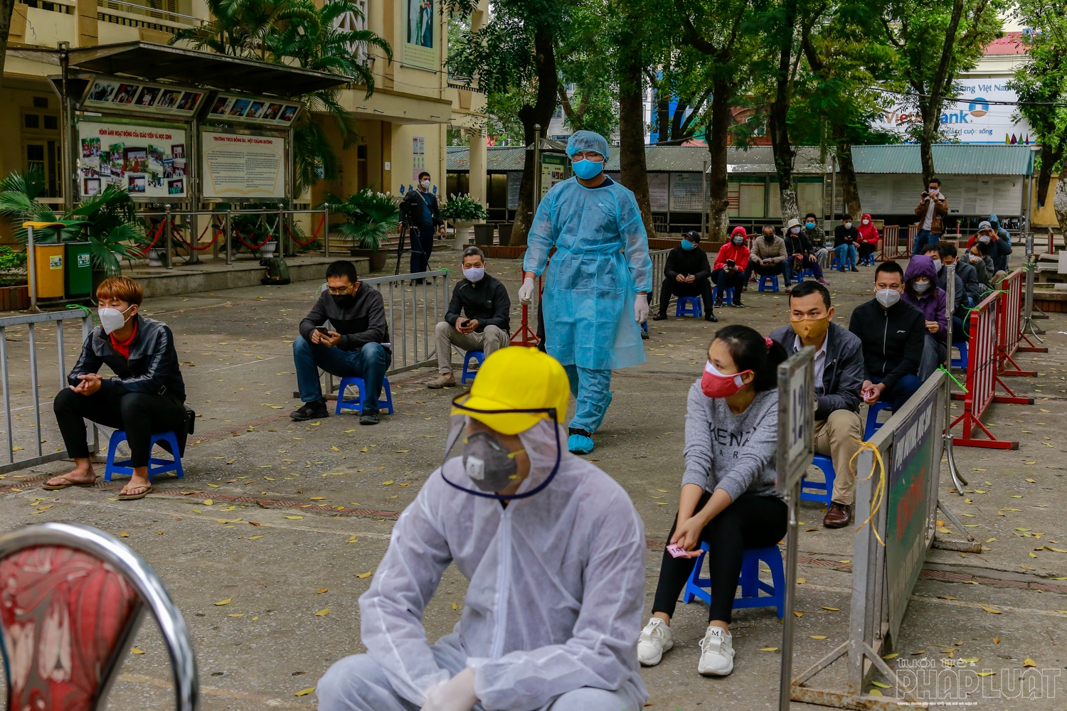 tram xet nghiem nhanh covid 19 chinh thuc hoat dong tai quan dong da