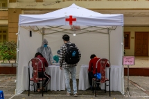 Trạm xét nghiệm nhanh Covid-19 chính thức hoạt động tại quận Đống Đa