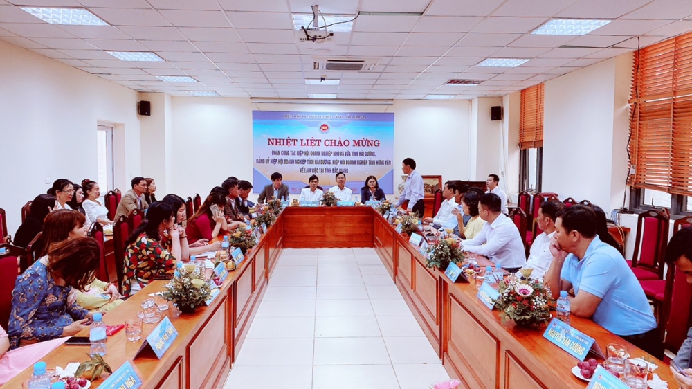 Liên kết Hiệp hội doanh nghiệp tỉnh Hải Dương, Hưng Yên, Bắc Giang