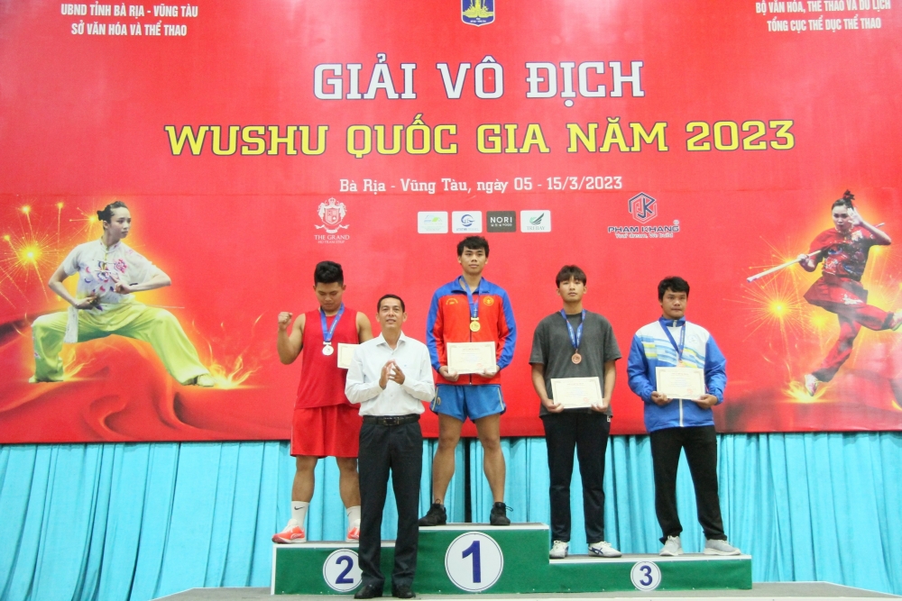 Hải Dương: Hoàn thành chỉ tiêu tại giải Vô địch Wushu quốc gia 2023