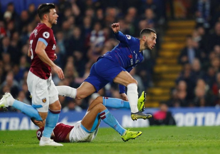 Hazard lên "đồng", Chelsea đánh bại Westham
