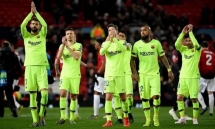 Man Utd 0-1 Barcelona: Thua trên sân nhà, Man Utd hẹp cửa đi tiếp