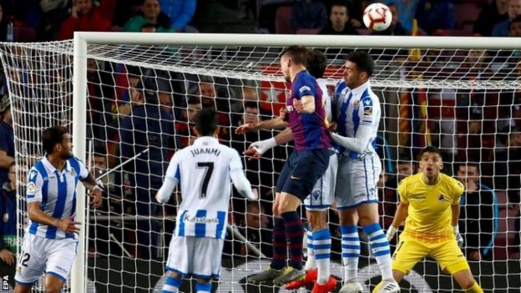 VIDEO: Highlight Barca 2-1 Real Sociedad vòng 33 La Liga