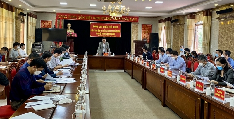 Chủ tịch UBND tỉnh Hải Dương: Ninh Giang còn nhiều hạn chế cần khắc phục