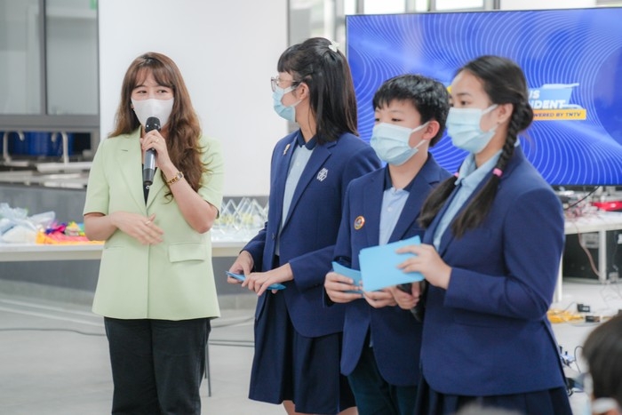 Học sinh tiểu học hào hứng với cuộc thi Phóng viên Can trường
