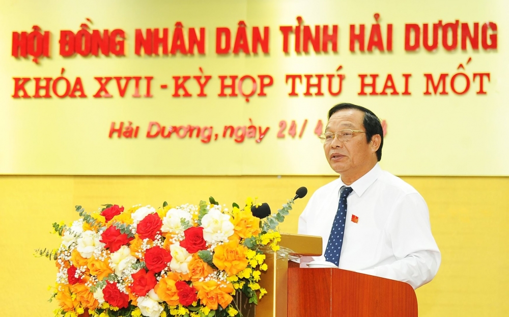 Kỳ họp thứ 21 HĐND tỉnh Hải Dương khoá XVII thông qua 24 nghị quyết