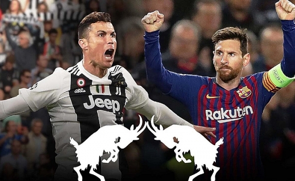 messi bat kip ky luc ghi ban khong tuong cua ronaldo