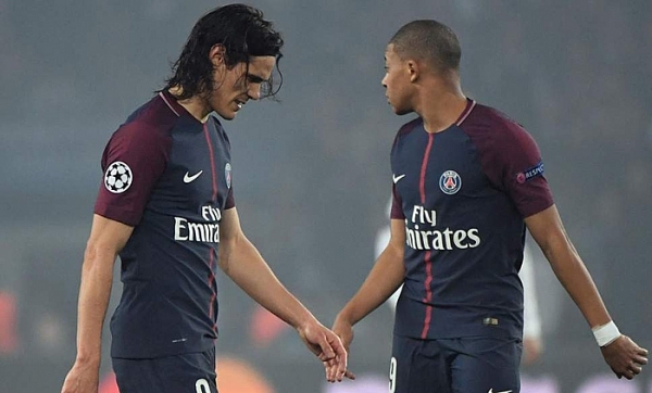 noi bo psg day song vi mbappe va cavani