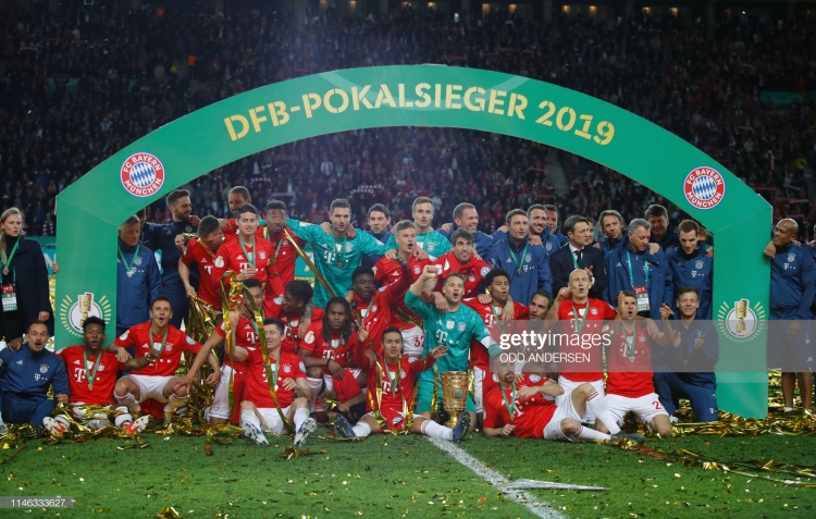 Hạ Leipzig trong trận chung kết cúp quốc gia, Bayern Munich lên ngôi vô địch