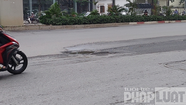 o trau o ga day dac tren duong nguyen trai