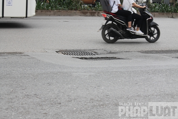 o trau o ga day dac tren duong nguyen trai